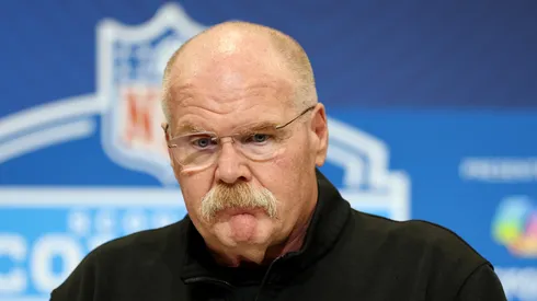 Andy Reid head coach of the Kansas City Chiefs