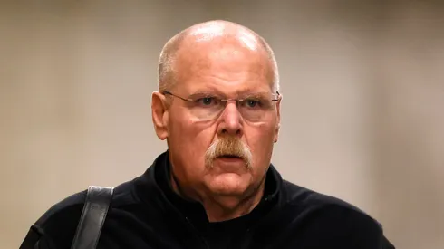 Andy Reid at GEHA Field at Arrowhead Stadium