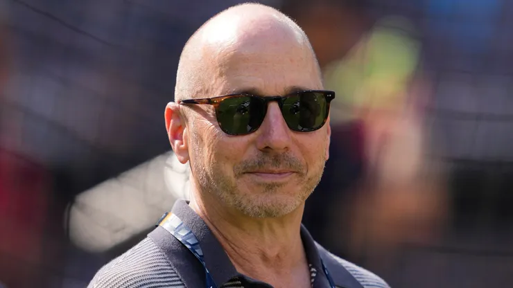 Brian Cashman, Senior Vice President and General Manager of the Yankees.