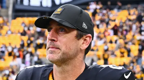 Aaron Rodgers quarterback of the Pittsburgh Steelers