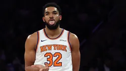 Karl-Anthony Towns #32 of the New York Knicks.