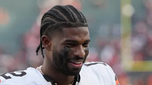 Shedeur Sanders quarterback of the Cleveland Browns