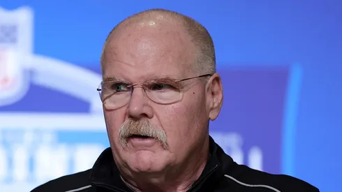 Andy Reid head coach of the Kansas City Chiefs