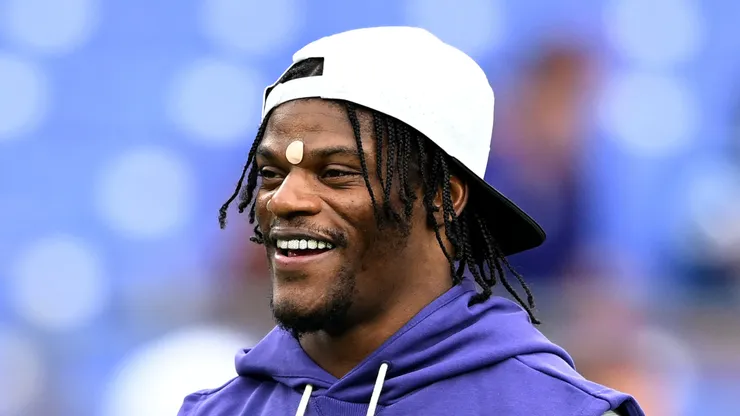 QB Lamar Jackson of the Ravens