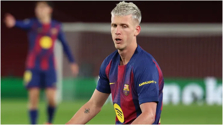Dani Olmo of FC Barcelona