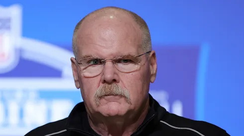 Andy Reid head coach of the Kansas City Chiefs