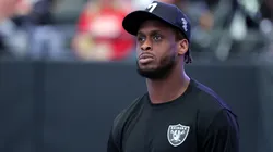 Geno Smith #7 of the Las Vegas Raiders