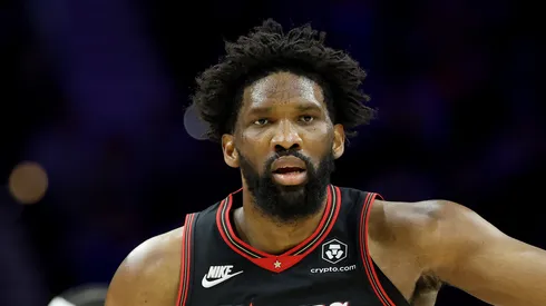 Joel Embiid #21 of the Philadelphia 76ers.