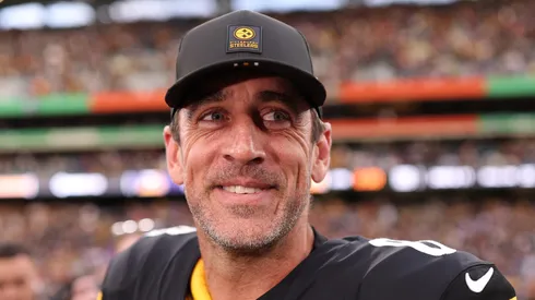 Aaron Rodgers quarterback of the Pittsburgh Steelers