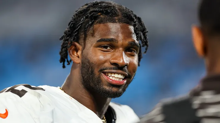 Shedeur Sanders #12 of the Cleveland Browns.