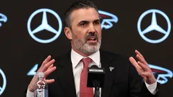 Kevin Stefanski speaks to the media.