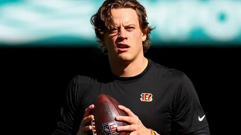 Joe Burrow #9 of the Cincinnati Bengals.
