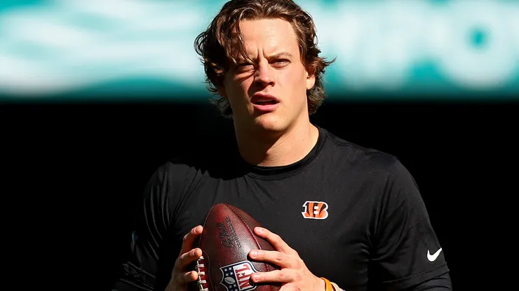 Joe Burrow #9 of the Cincinnati Bengals.