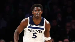 Anthony Edwards #5 of the Minnesota Timberwolves.