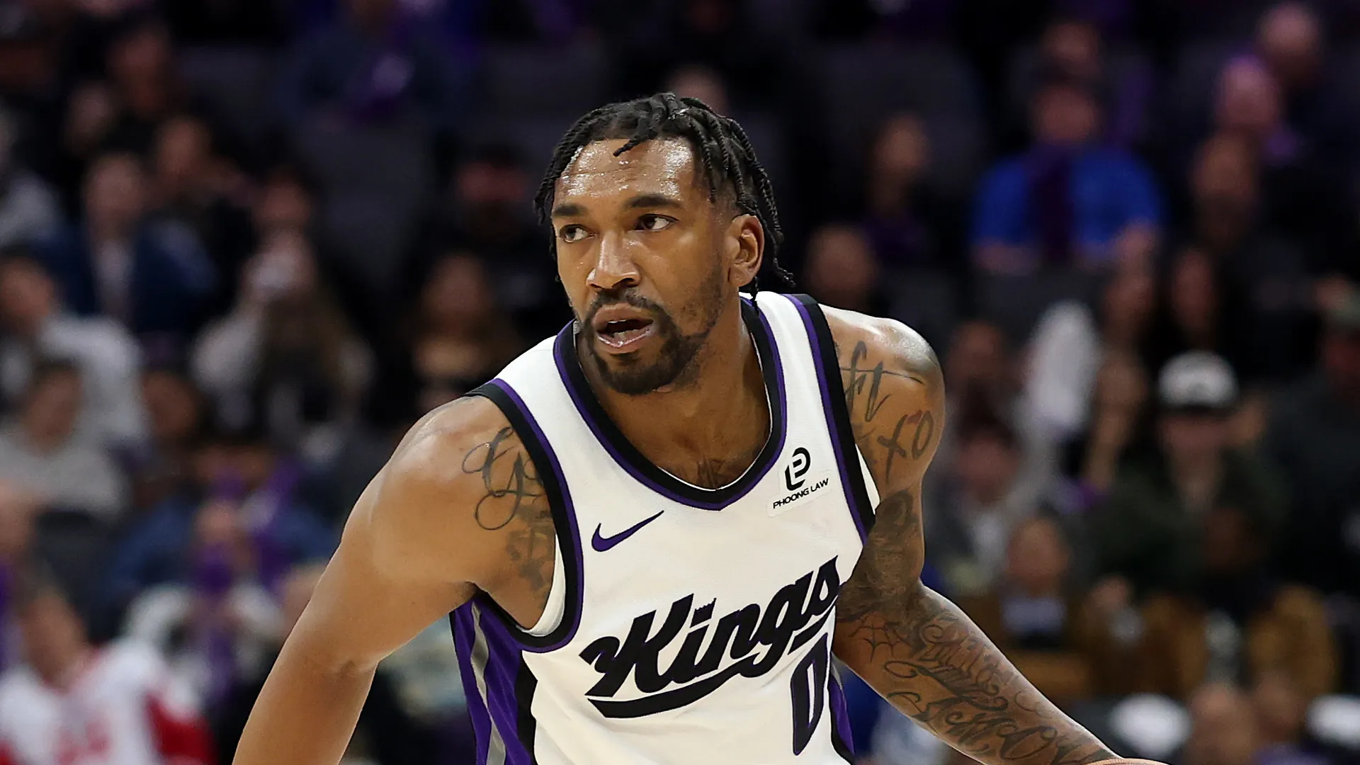 Malik Monk #0 of the Sacramento Kings.