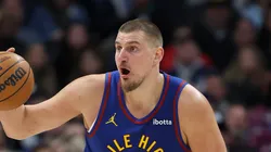 Nikola Jokic #15 of the Denver Nuggets.