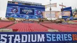 The 2026 NHL Stadium Series is held at Raymond James Stadium