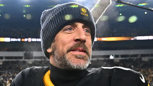 Aaron Rodgers quarterback of the Pittsburgh Steelers