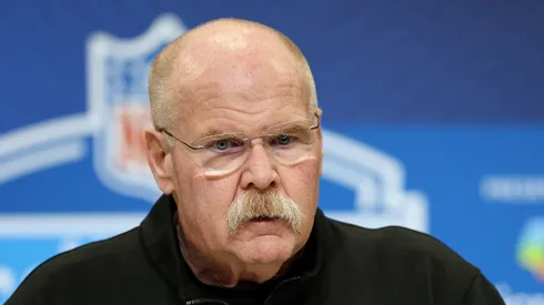 Andy Reid head coach of the Kansas City Chiefs