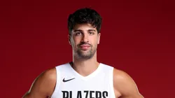 Deni Avdija #8 of the Portland Trail Blazers.