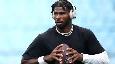 Shedeur Sanders #12 of the Cleveland Browns.