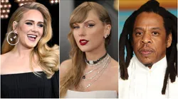 Adele, Taylor Swift and Jay-Z
