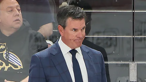 Mike Sullivan at the Prudential Center in Newark, New Jersey.