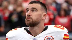 Travis Kelce #87 of the Kansas City Chiefs.