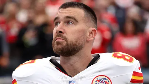 Travis Kelce #87 of the Kansas City Chiefs.