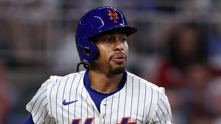 Francisco Lindor of the New York Mets at Truist Park