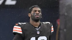 Shedeur Sanders #12 of the Cleveland Browns.