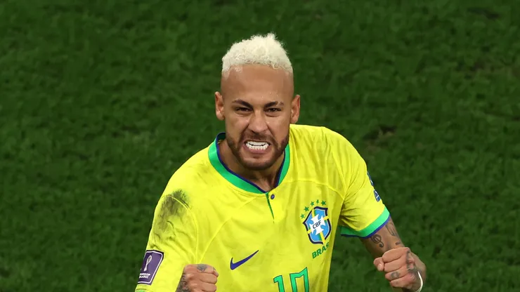 Neymar of Brazil.