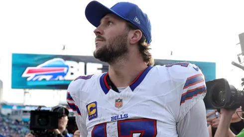 Josh Allen #17 of the Buffalo Bills.