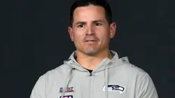 Head coach Mike MacDonald of the Seattle Seahawks.
