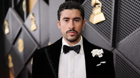 Bad Bunny attends the 68th GRAMMY Awards in 2026.