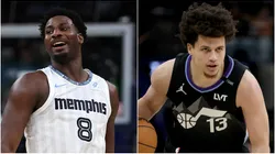 Jaren Jackson Jr and Walter Clayton.