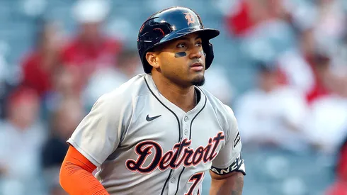 Andy Ibáñez at Angel Stadium of Anaheim
