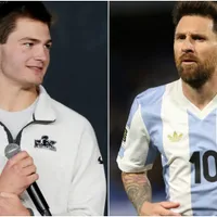 Patriots QB Drake Maye declares himself a fan of Messi and three more soccer stars ahead of Super Bowl LX