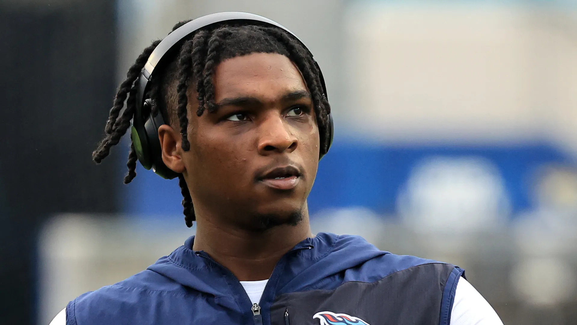 Cam Ward quarterback of the Tennessee Titans