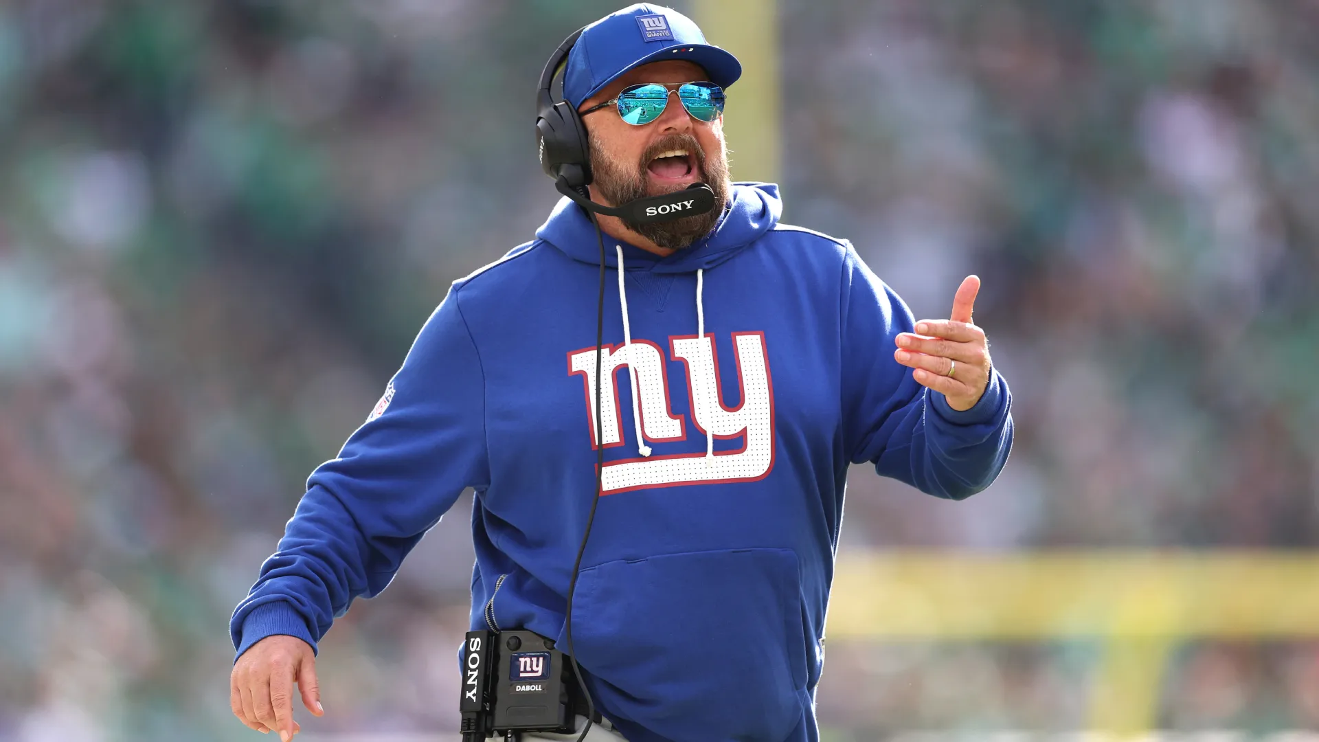 Brian Daboll during his tenure with the Giants. (Getty Images)