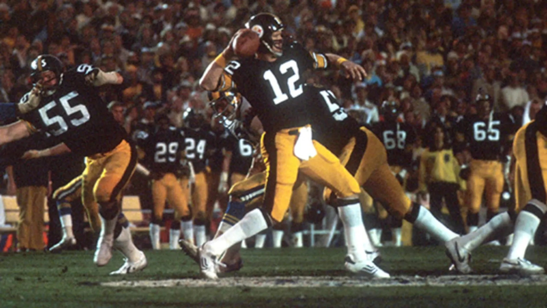 The Pittsburgh Steelers during the Super Bowl XIV (Source: Steelers.com)