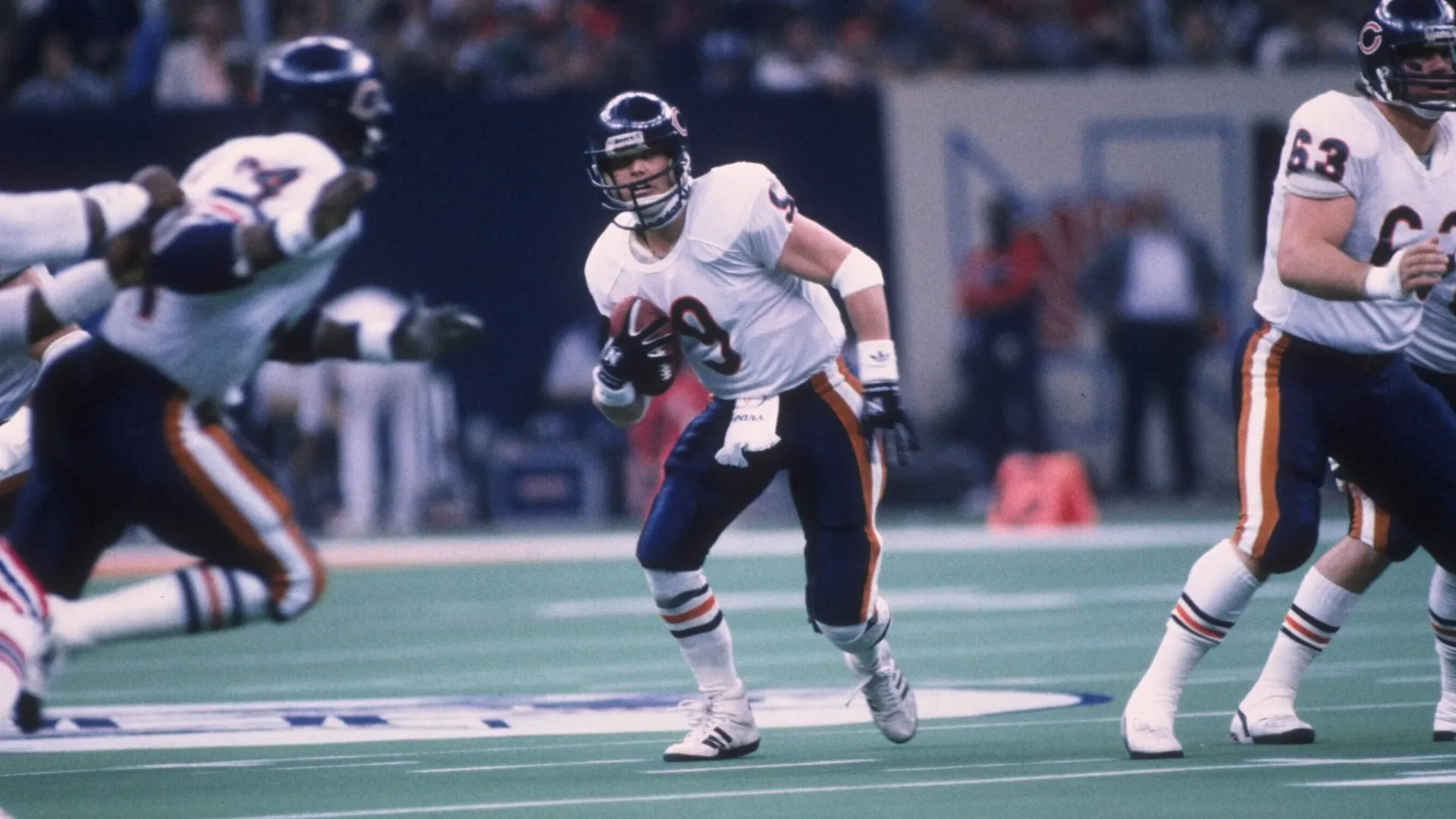 Jim McMahon of the Chicago Bears at the Superbowl XX (Source: Getty Images)
