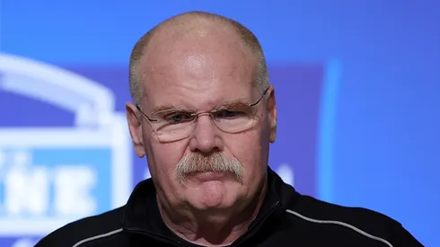 Andy Reid head coach of the Kansas City Chiefs