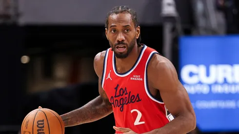 Kawhi Leonard #2 of the Los Angeles Clippers.