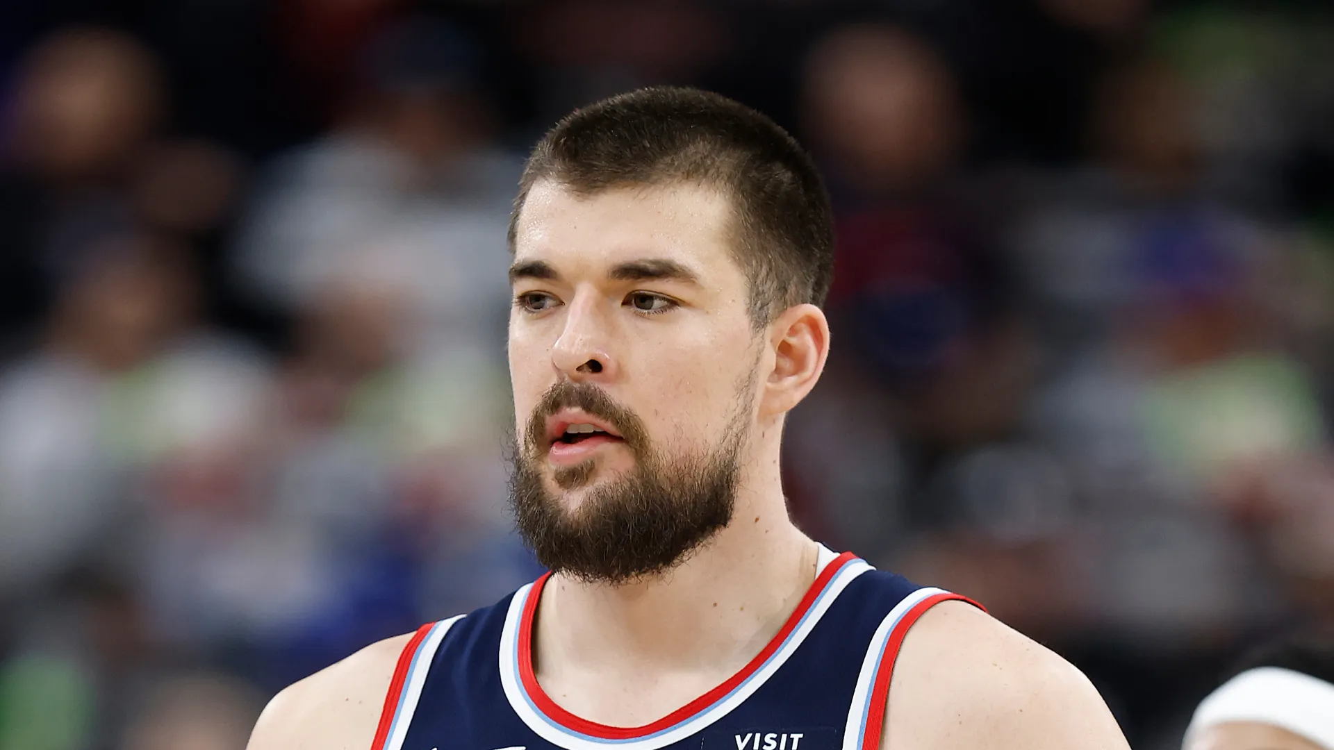 Ivica Zubac #40 of the Los Angeles Clippers.