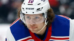 Artemi Panarin at Crypto.com Arena in Los Angeles, California.