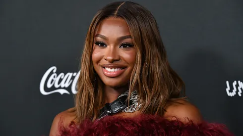 CoCo Jones attends Universal Music Group's GRAMMY after party in 2026.
