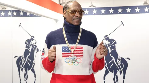 Snoop Dogg attends the Team USA Welcome Experience at the 2026 Milan-Cortina Olympics.
