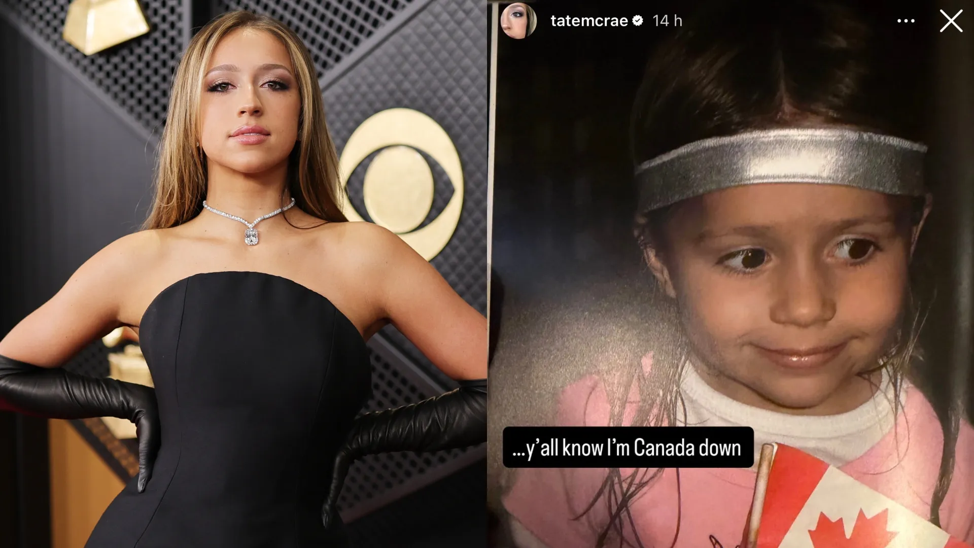 Tate McRae (Source: Neilson Barnard/Getty Images for The Recording Academy — @tatemcrae)