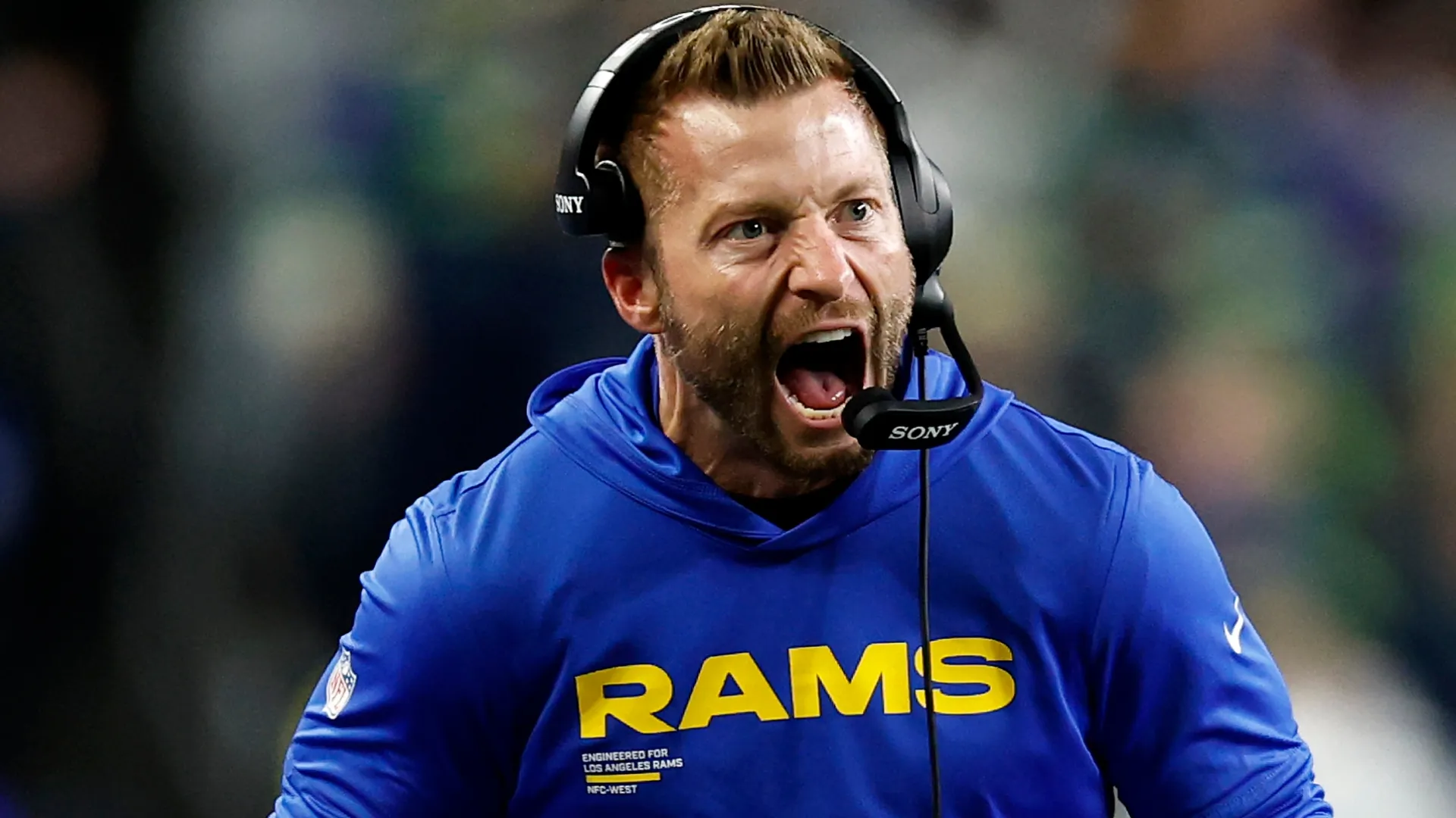Rams Head coach Sean McVay
